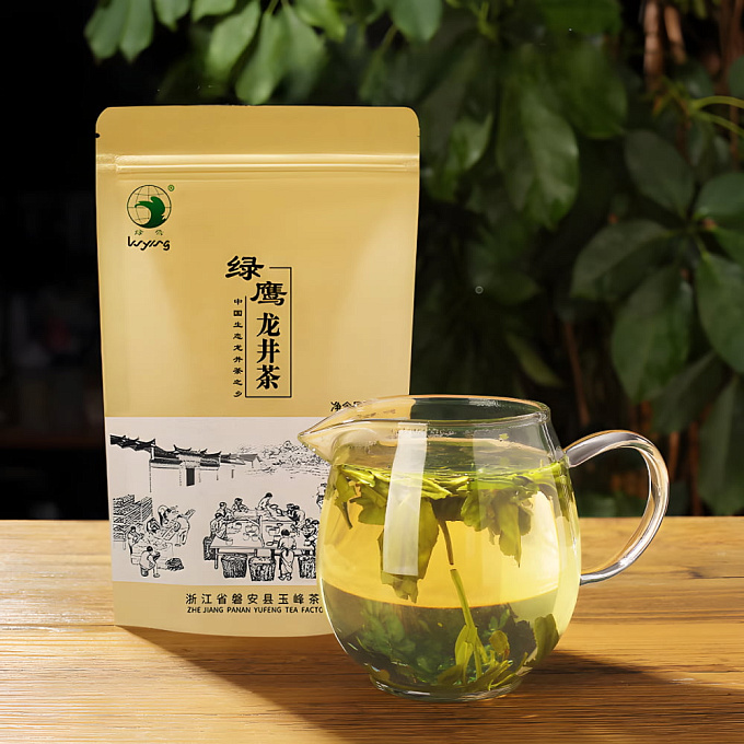Китайский зелёный чай Лун Цзин «Колодец дракона» 50 гр.